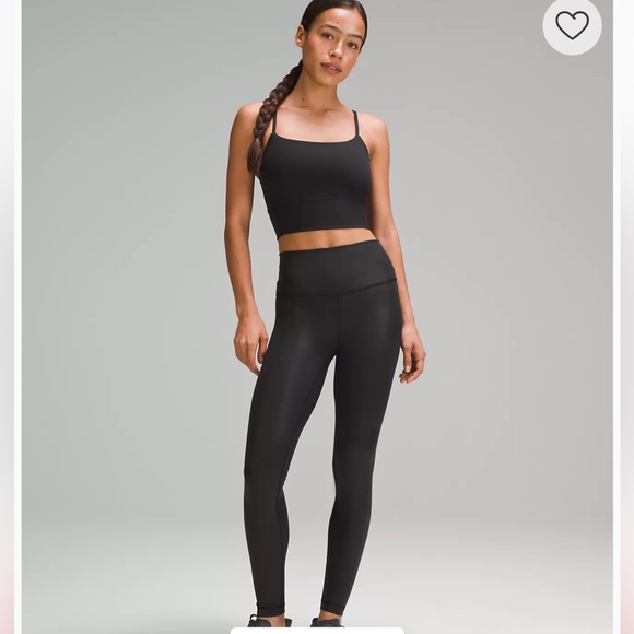 NWT Sold Out Lululemon Wunder Train High-Rise Tight 28" Foil - Picture 4 of 4